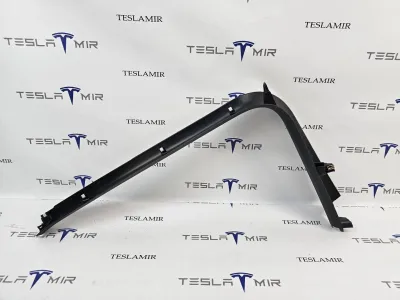 Накладка декоративная стойки А внутренняя левая нижняя Tesla Model Y 2021 — фото 2