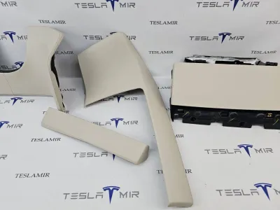 Накладка центральной панели нижняя Tesla Model S 2018 — фото 5