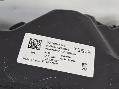 Фара правая Tesla Model 3 2024 — фото 6