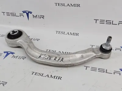 Рычаг передний продольный нижний (банан) правый Tesla Model 3 2024 — фото 3
