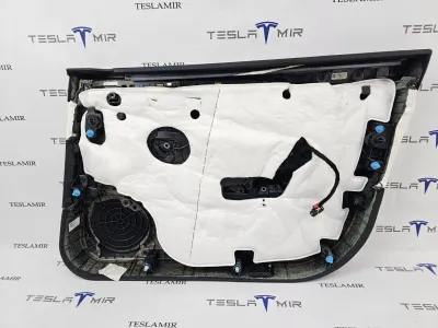 Обшивка двери передней левой Tesla Model S 2022 — фото 4