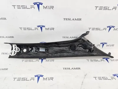 Накладка декоративная стойки А внутренняя левая верхняя Tesla Model S 2022 — фото 2