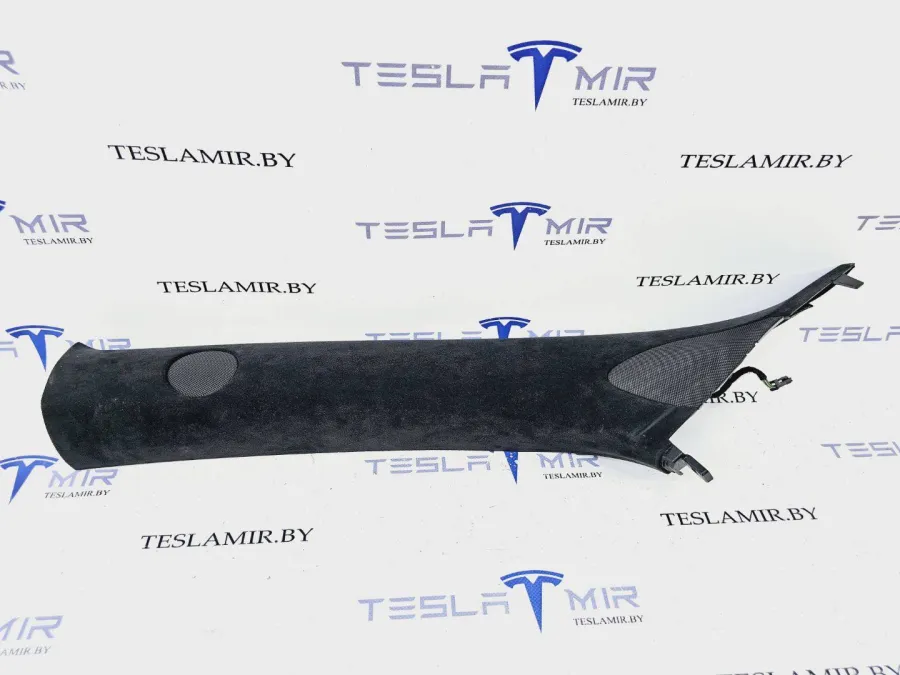 Накладка декоративная стойки А внутренняя левая верхняя Tesla Model S 2022 — фото 1