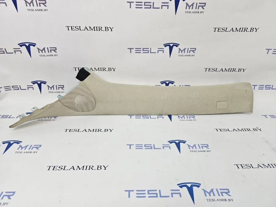 Накладка декоративная стойки А внутренняя левая верхняя Tesla Model S 2017 — фото 1