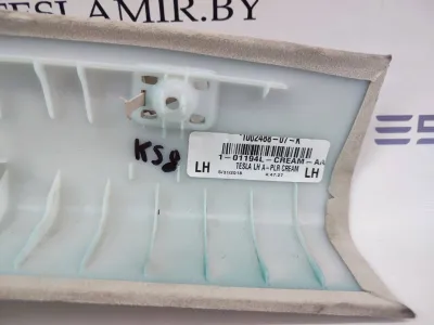 Накладка декоративная стойки А внутренняя левая верхняя Tesla Model S 2017 — фото 3