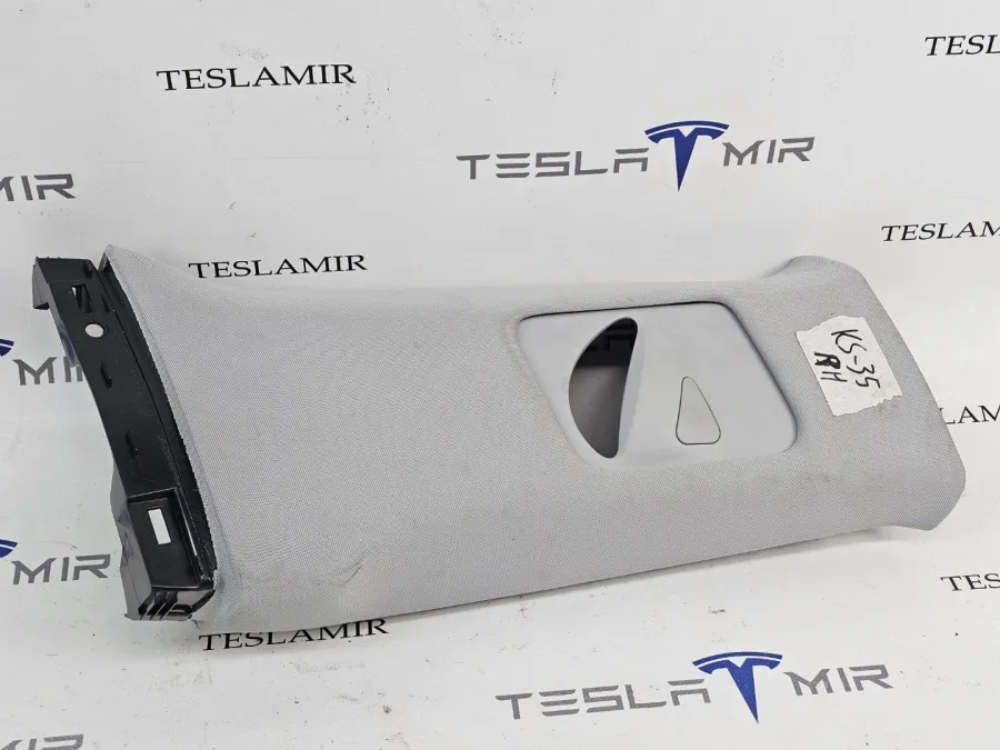 Накладка стойки B внутренняя правая верхняя Tesla Model Y 2025 — фото 1