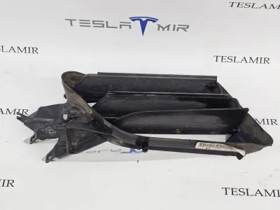 Люверс переднего бампера в сборе (корпус, хром) левый Tesla Model S 2018 — фото 5