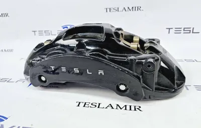 Суппорт тормозной передний левый Tesla Model S 2022 — фото 2