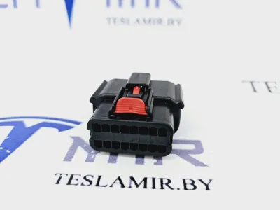 Разъем (фишка) проводки бампера переднего Tesla Model 3 2021